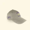 Gorra beige frase algodón