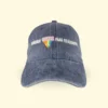 Gorra queer gris deslavado