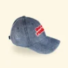Gorra gris divertida