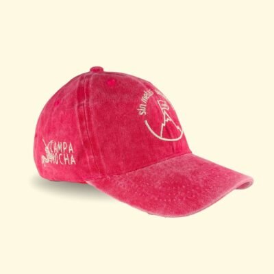 Gorra Sin Metas Sin Miedo Roja🏔️